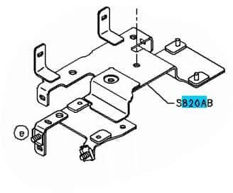 BRACKET SUB-ASSY- SENSOR