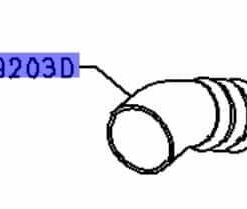 HOSE - AIR INTERCOOLR HOT SIDE