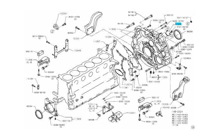 BRACKET OIL PIPE