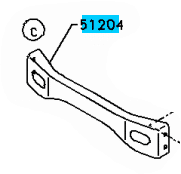 CROSSMEMBER ASSY - FRAME NO.4