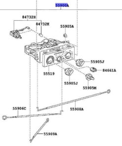 CONTROL & ACCESRY ASY - HEATER