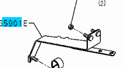 F BRACKET SUB ASSY ELE