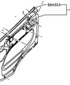 FRAME SUB ASSY FR DOOR