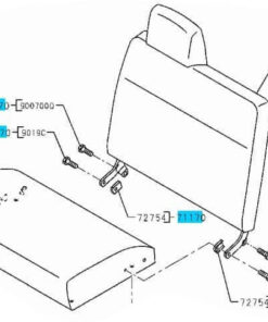 F CUSHION & BACK ASSY