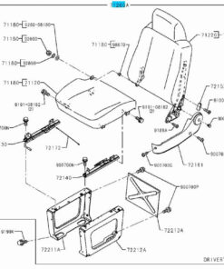 F VINYL SEAT ASSY LH