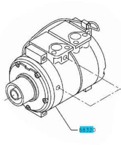 A/C COMPRESSOR ASSY W/O CLUTCH