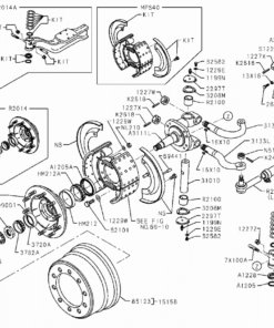 HUB ASSY W/ TONE RNG(12K AXLE)