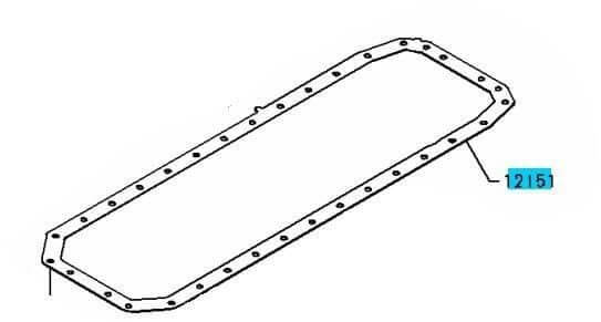 GASKET - OIL PAN - Image 2