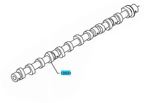 CAMSHAFT SUB-ASSY - Image 2