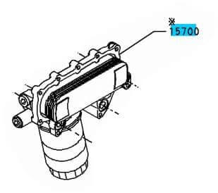 COOLER ASSY - OIL W/FILTER - Image 2