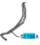 PIPE SUB-ASSY- EXHAUST PRESSUR - Image 2