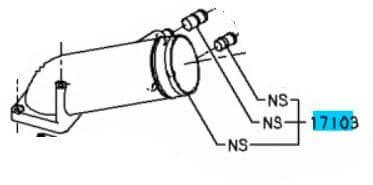 PIPE SUB-ASSY - INTAKE - Image 2