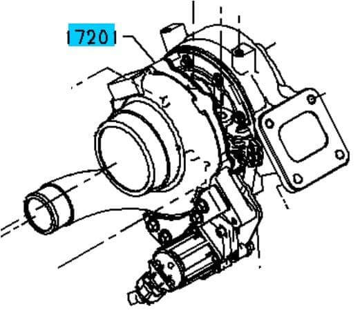 TURBOCHARGER SUB-ASSY - Image 2