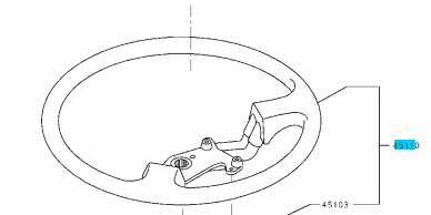 WHEEL ASSY STRG L/HO - Image 2
