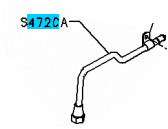 PIPE- POWER STEERING RETURN - Image 2