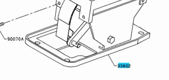 PLATE SUB ASSY -CHANGE LEVER - Image 2