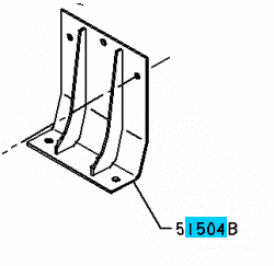 BRACKET SUB ASSY - CTR - Image 2