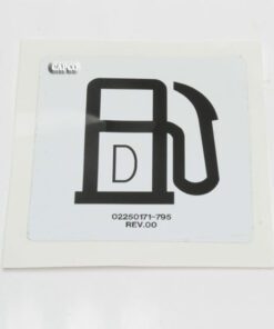 02250171-795 Genuine Part by SULLAIR (R) DECAL, DIESEL FUEL