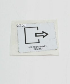 02250172-091 Genuine Part by SULLAIR (R) DECAL, STANDARD AIR