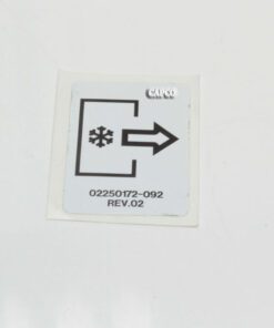 02250172-092 Genuine Part by SULLAIR (R) DECAL, AFTERCOOLED AIR