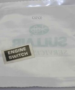 040559 Genuine Part by SULLAIR (R) DECAL, ENGINE SWITCH