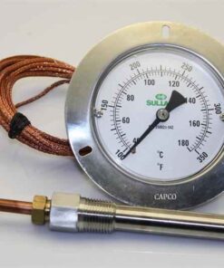 250024-942 Genuine Part by SULLAIR (R) GAUGE, TEMP 30-300DEG F(T)DC