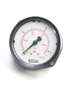 9090-0239-00 PRESSURE GAUGE D63 0/16 1/4G (OEM) Atlas Copco